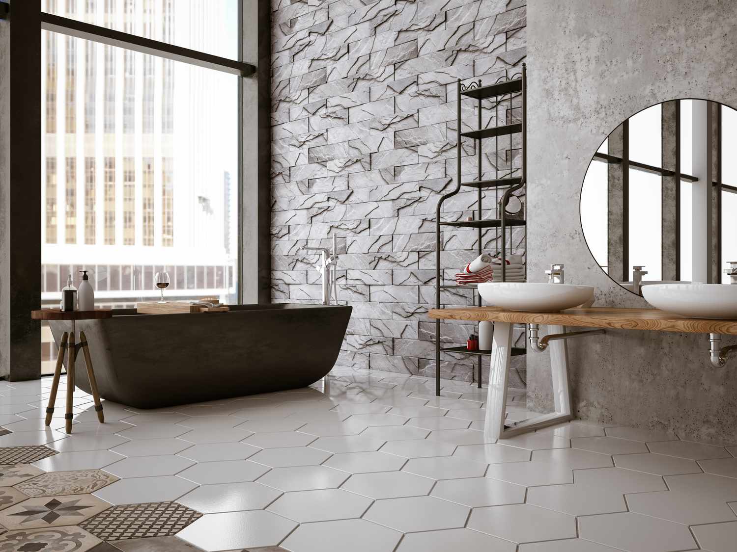Tips To Choose Bathroom Wall And Floor Tiles To Enhance Your Space